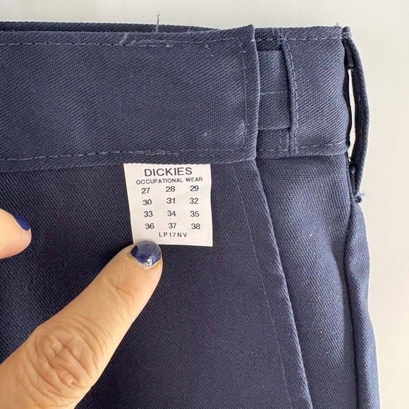 Dickies Dark Blue Work Pants 42/37 - Picture 3 of 6